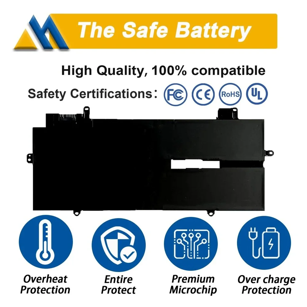 L20C4P71 Battery for Lenovo ThinkPad X1 Carbon 9th 10th Gen Yoga 6th 7th Gen